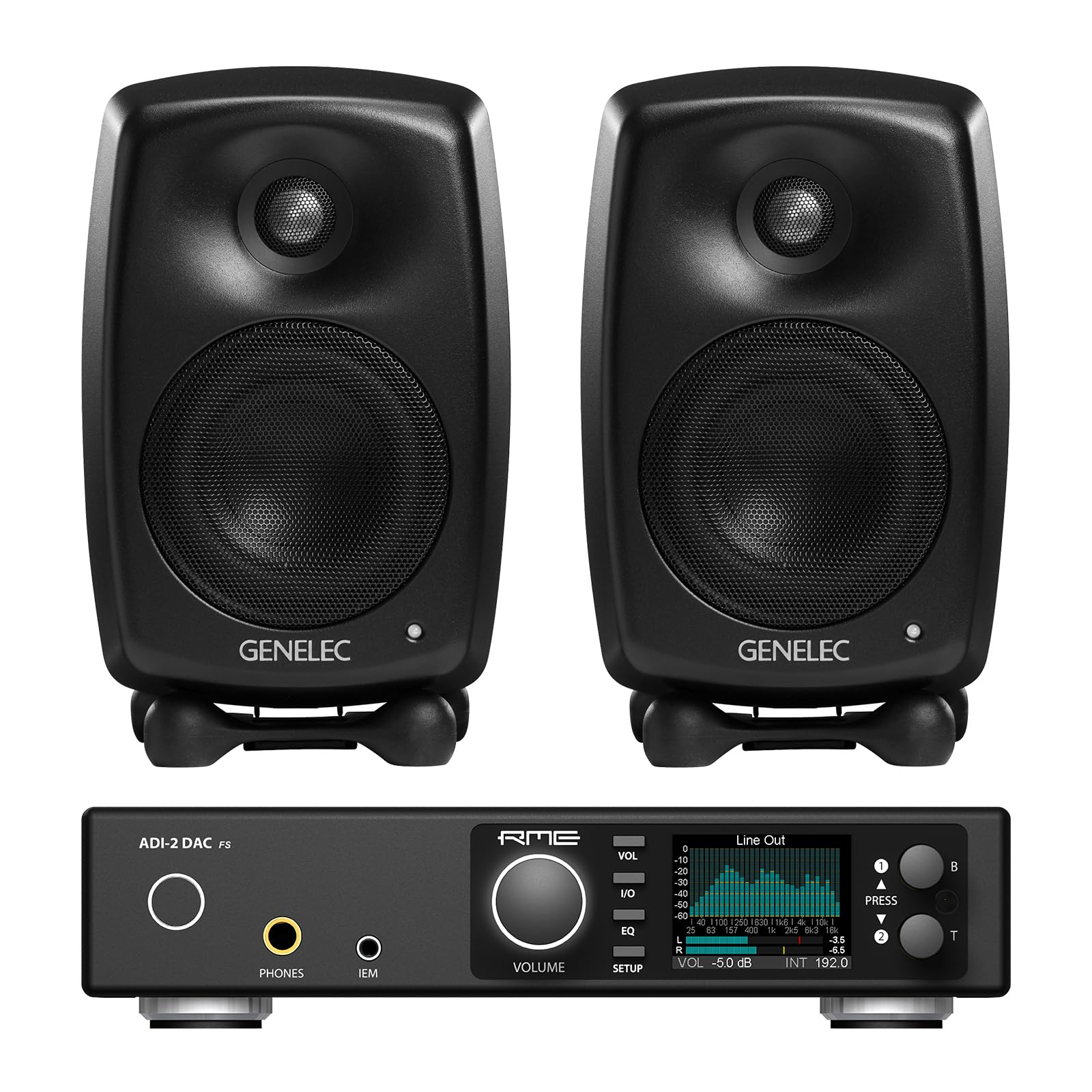 Amazon | 【Genelec × RME HOME Audio Suite】ADI-2 DAC FS + G Two DA