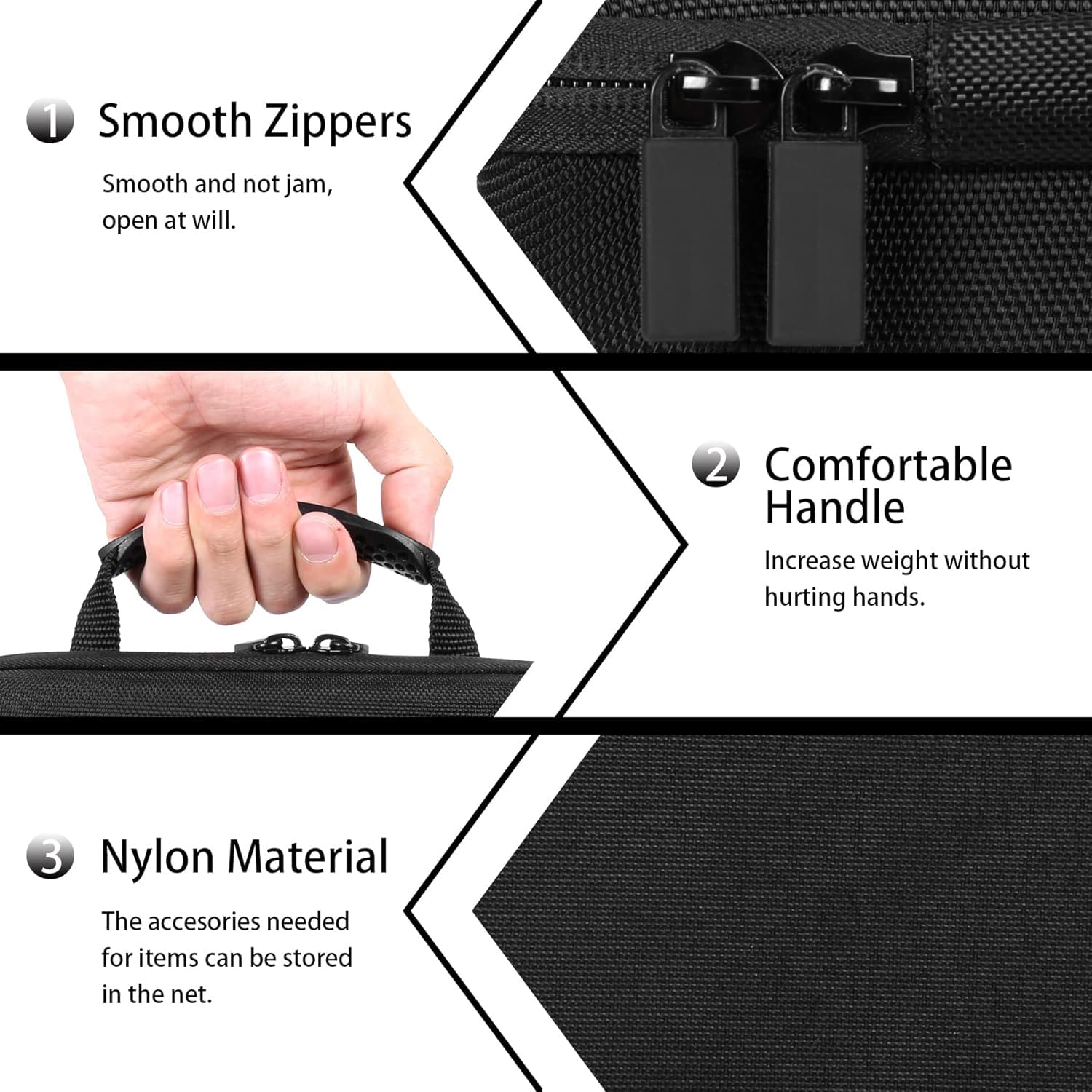 co2CREA Solidny etui do przechowywania podróżnego dla stabilizatora gimbalu DJI OSMO Mobile 6 na smartfona 3-osiowego, etui ochronne kompatybilne z lampą wypełniającą DJI OM Phone Clamp, Czarny
