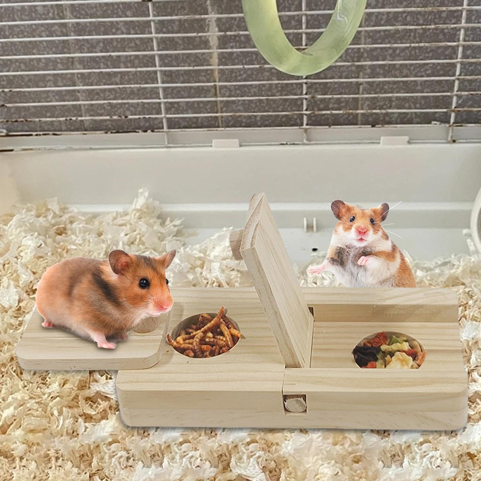 Amazon.co.jp: ハムスターの餌探しおもちゃ、ハムスターの餌やり