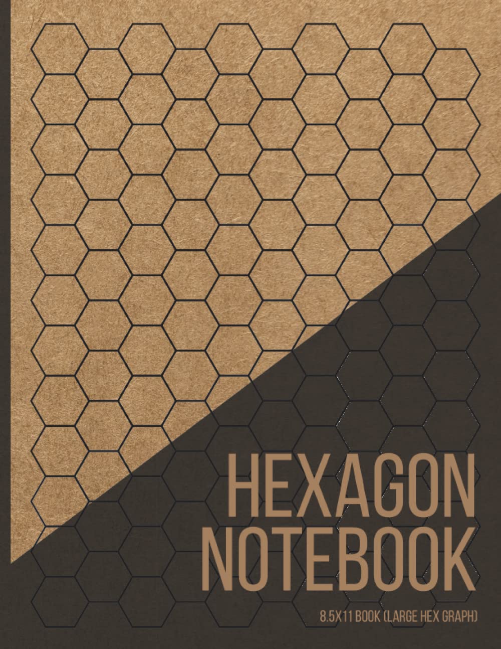 Hexagon Paper: Large Hex Graph Notebook for Drawing Organic Chem Structures or Map Tiles Maker