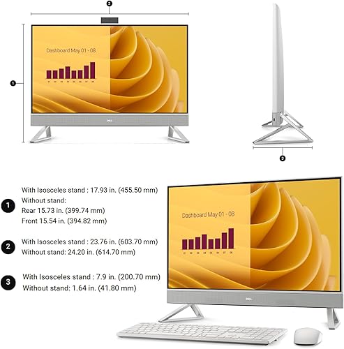 Miniatura 5 de Dell Optiplex 7440 FHD (1920 x 1080) PC empresarial todo en uno (Intel Core i5-6600U, 8GB RAM, 256GB SSD, HDMI, WiFi) Win 10 Pro (renovado)