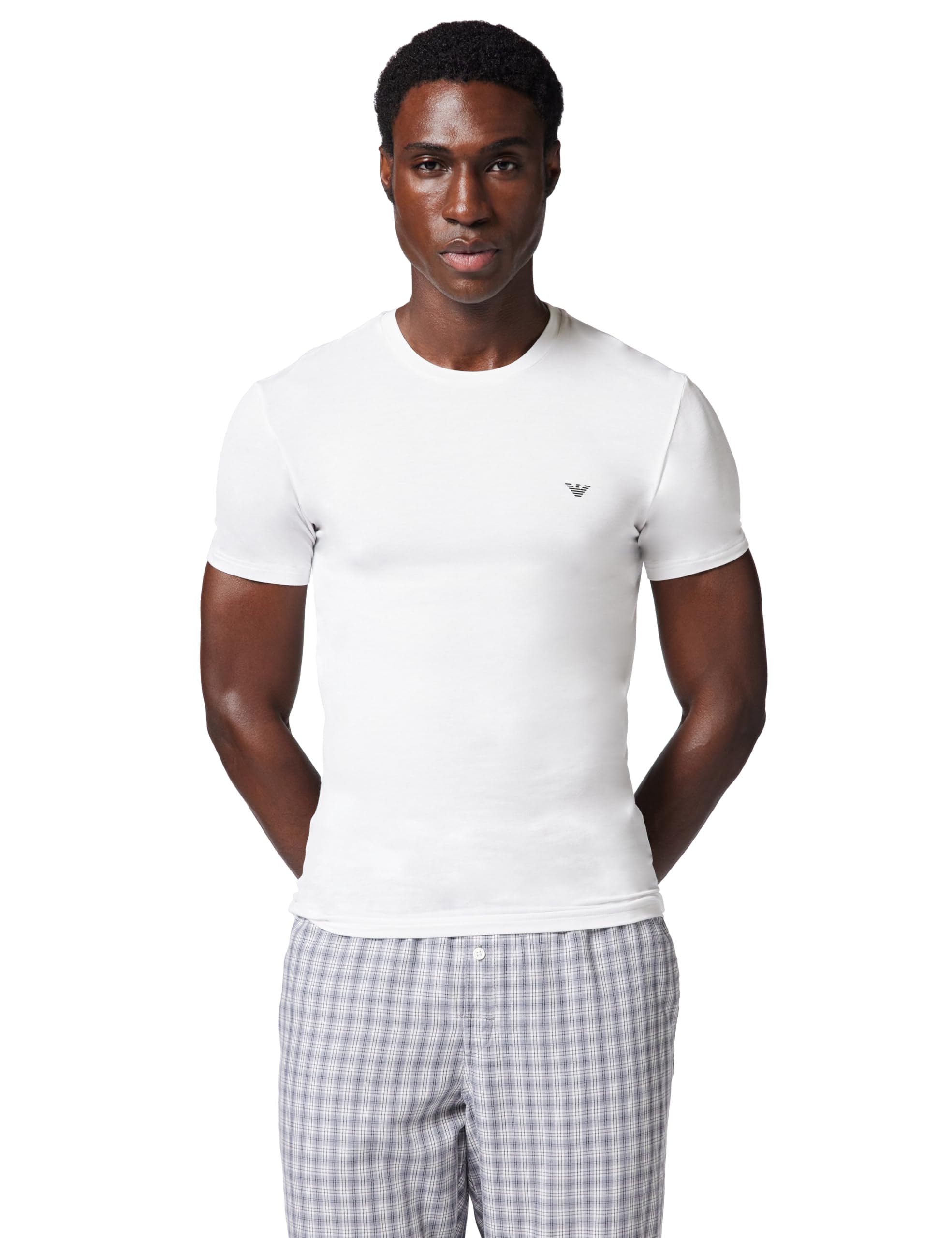 Men's Soft Touch Bamboo 2-Pack Crew Neck T-Shirt Multicolor S