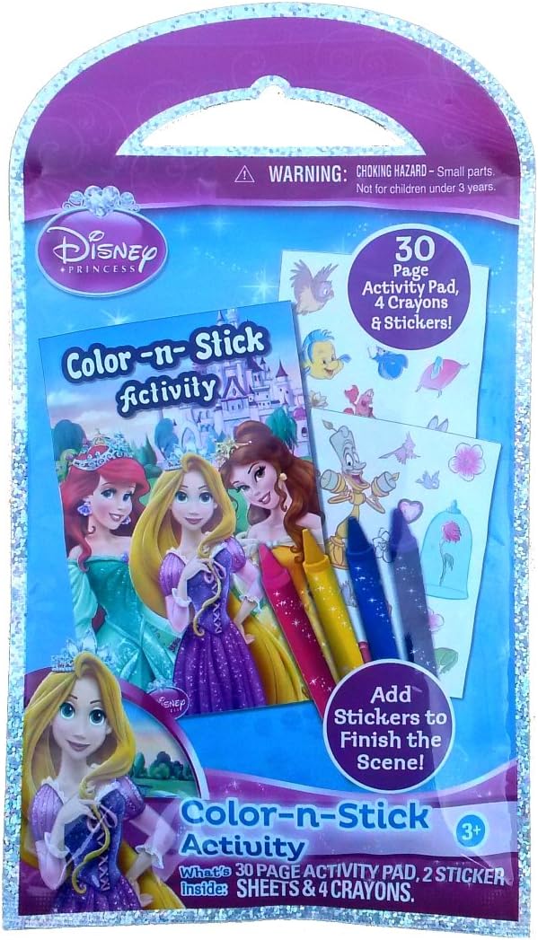Princess Color -n- Sitick Activity