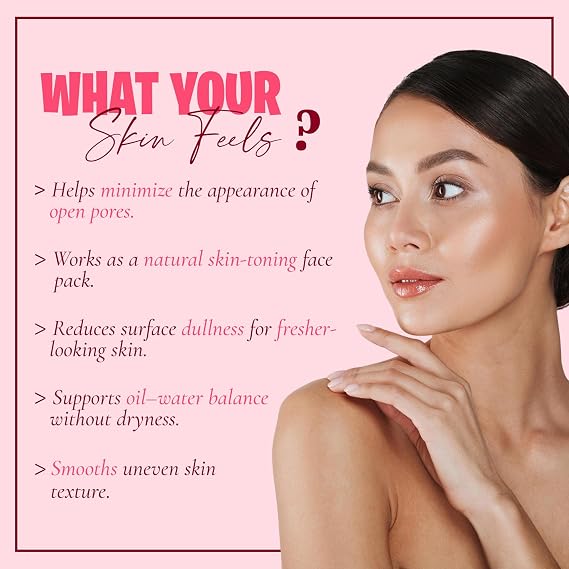 Rose petal powder by mi nature | 227 g (8 oz) (0.5 lb) | 100% Natural and Pure | Skin care | Chemical free | No added colours, no preservatives