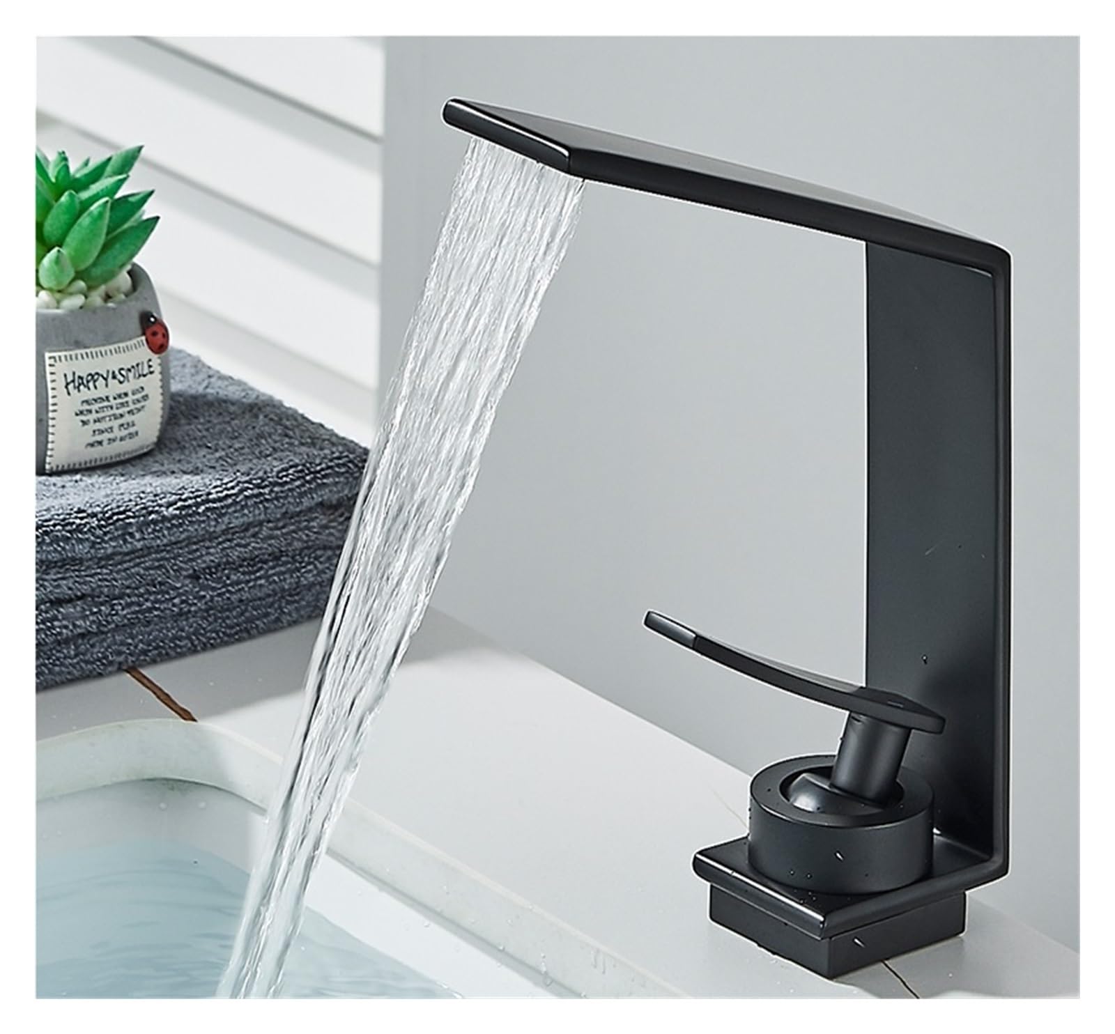 Robinet mitigeur cascade en inox pour transformer votre salle de bains en spa
