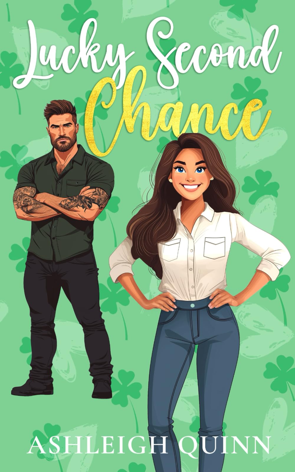 Lucky Second Chance: A Grumpy, Forced Proximity Sweet Romance