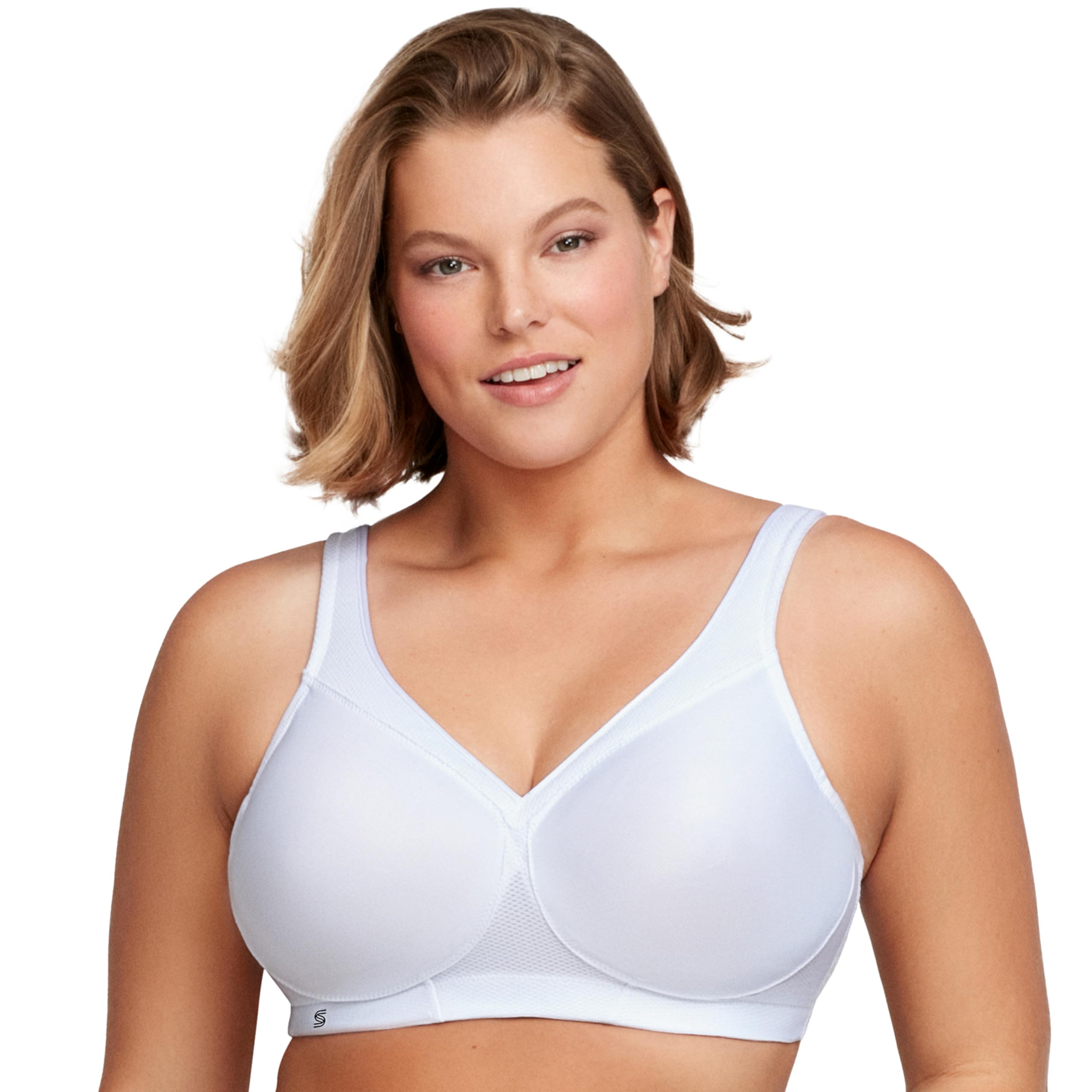 Glamorise Biustonosz Kobiety Nahtloser MagicLift-Sport-BH