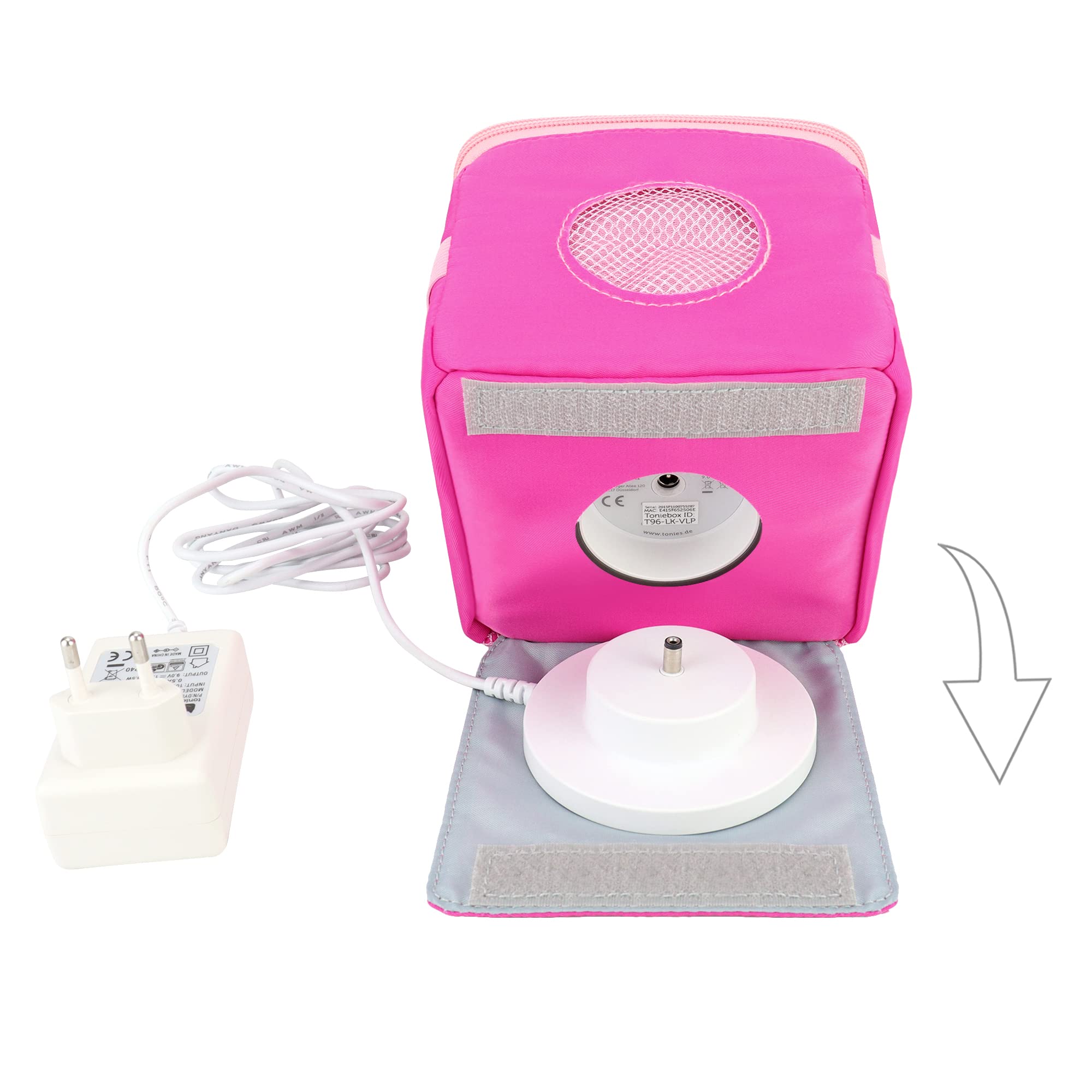 Étui De Transport Pour Toniebox - Protection élégante Et Portable - 25,4 X 15,2 X 15 Cm - Avec Bandoulière - Plusieurs Couleurs Au Choix