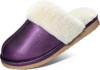 Litfun Womens Memory Slippers Outdoor