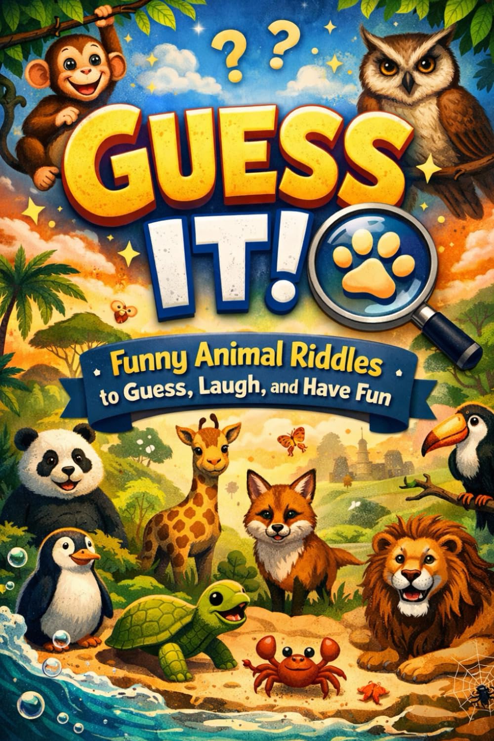 GUESS IT! Funny Animal: Riddles to Guess, Laugh, and Have Fun