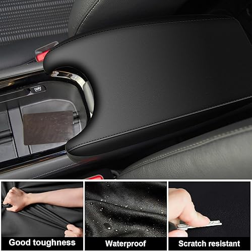 Miniatura 5 de Funda para reposabrazos para HRV, HR-V 2016-2020, fundas de consola central personalizadas de piel de imitación, protección decorativa para interior