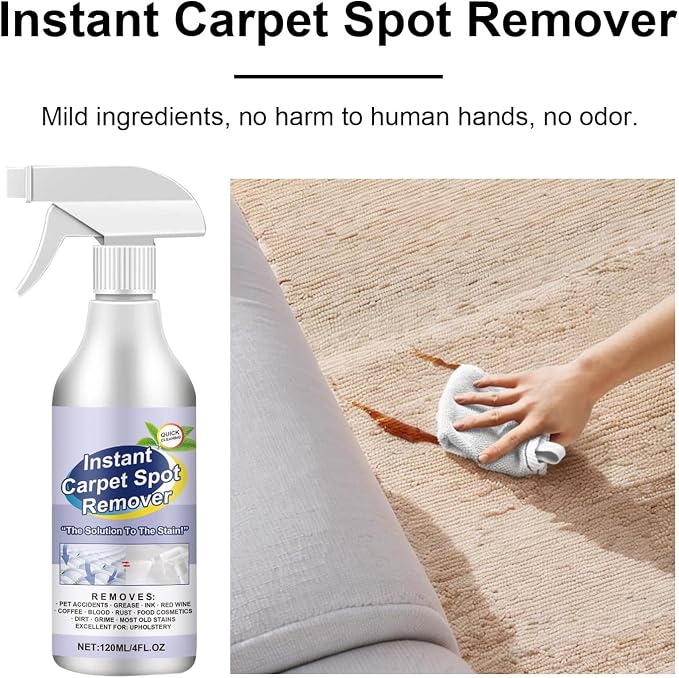 Removedor Instantáneo de Manchas para Alfombras 120ml miniatura 4