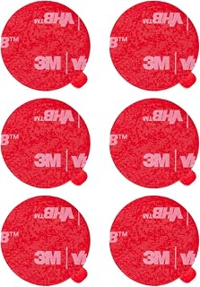 3M Adhesive Replacement Parts for Car Phone Holder - 6Pack Strongest VHB Adhesive Double-Sided Tape Sticker Pads Suitable for Magnetic Cell Phone Car Mount