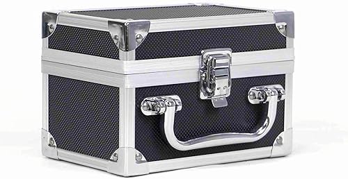 Vista 77 de Ursae Minoris Elite - Caja de aluminio negro para 100 portamonedas de estilo certificado o certificado NGC, PCGS, ANACS, Elite, Lighthouse, BCW