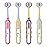 EASICUTI Soft Toddler Toothbrushes, Efficient 3 Sided Toothbrush, Baby Toothbrush 12 Months and up, Infant Toothbrush, Toddler Training Tooth brush for Ages 1-8 Years, Cleans All Sides-4 Pack (Patent)