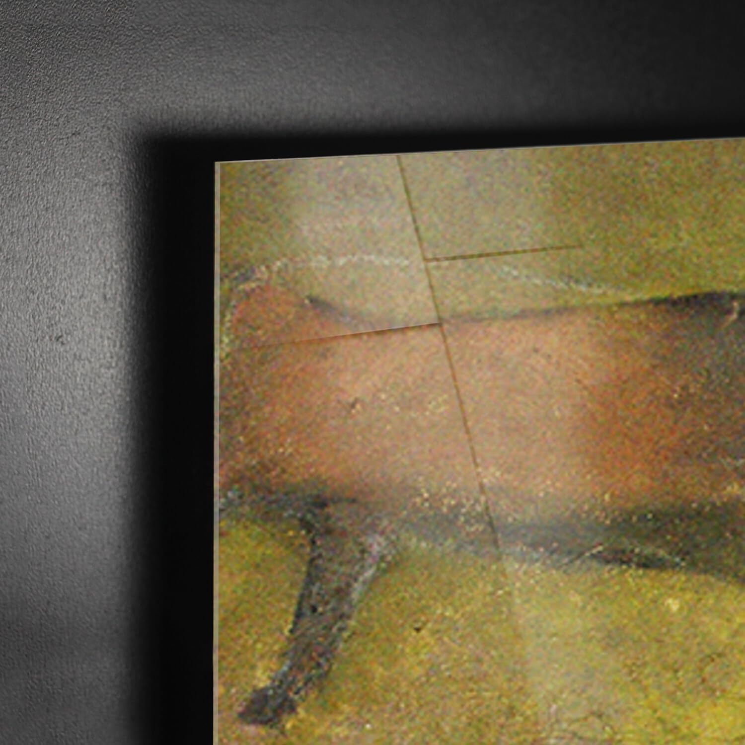 Giallobus - Quadro - Banksy - Idropulitrice Pittura Rupestre - Vetro acrilico - 100x60 - Pronto da appendere - Quadri moderni per la casa