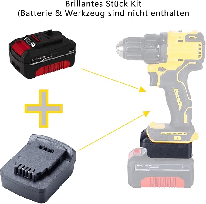 un adaptateur pour vos outils electroportatifs