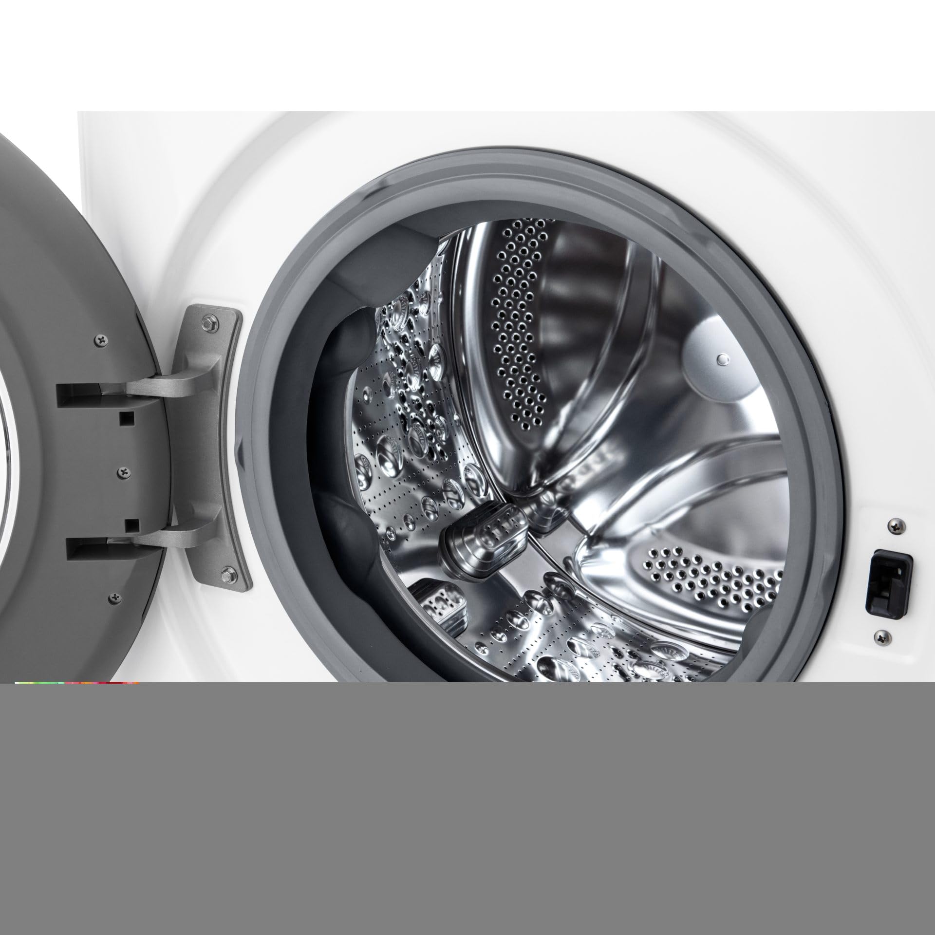 LG D2R3S08NSWW Lave-Linge séchant Slim 8/5kg AI DD, Classe E, 1200 TR/Min, AI Wash, Vapeur
