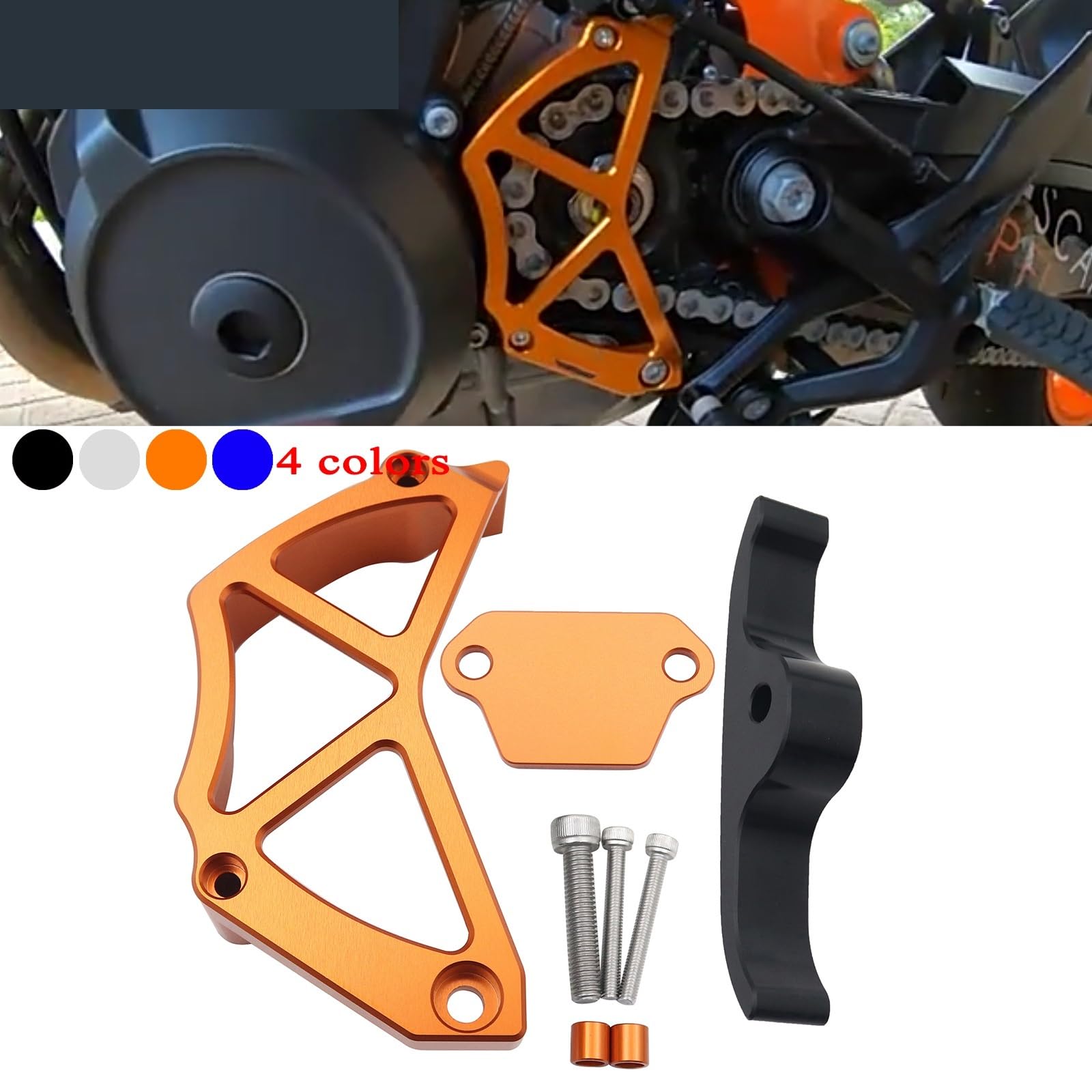 Osłona zębatki silnika Pasuje do 790 890 Duke Adventure R/S 2018-2023 NORDEN 901 2022-2023 Osłona łańcucha zębatki Czujnik