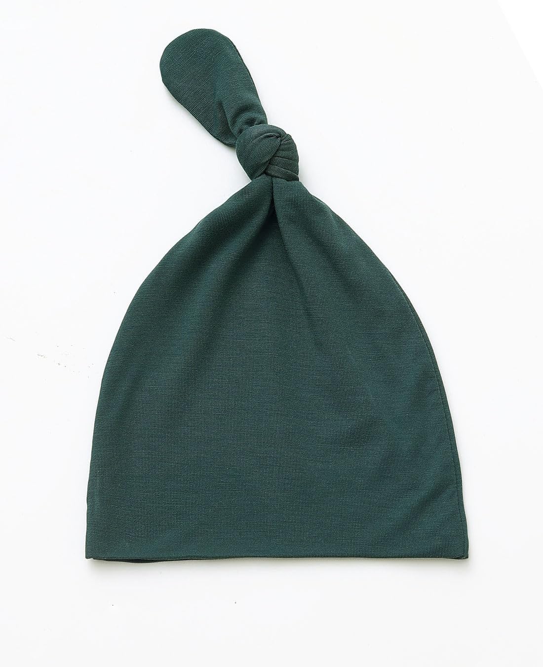 Newborn Baby Swaddle Blanket Set with Baby Knotted Gown, Mittens, Hat - Bamboo Viscose Receiving Blanket Bundle (Army Green)