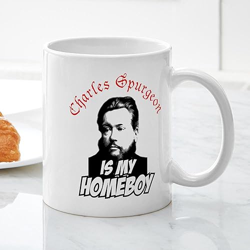 Miniatura 9 de CafePress Spurgeon Homeboy - Taza de café de cerámica de 11 oz (11.0 fl oz)
