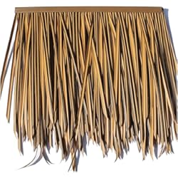 Techo Falsa Teja HOME-MJJ PE Plastic Palm Thatch Runner Roll Thatch 10pcs - Decoración Simulación Teja de Paja Techo de Paja Artificial Techo de Paja Falso La Paja Falsa es una decoración Duradera