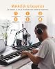 E-Piano 88 Keys for Beginners Semi-Weighted Full Size Piano Portable Digital Piano with Double X Stand Süstain Pedal & Travel Bag E Piano for Home Practice Gift