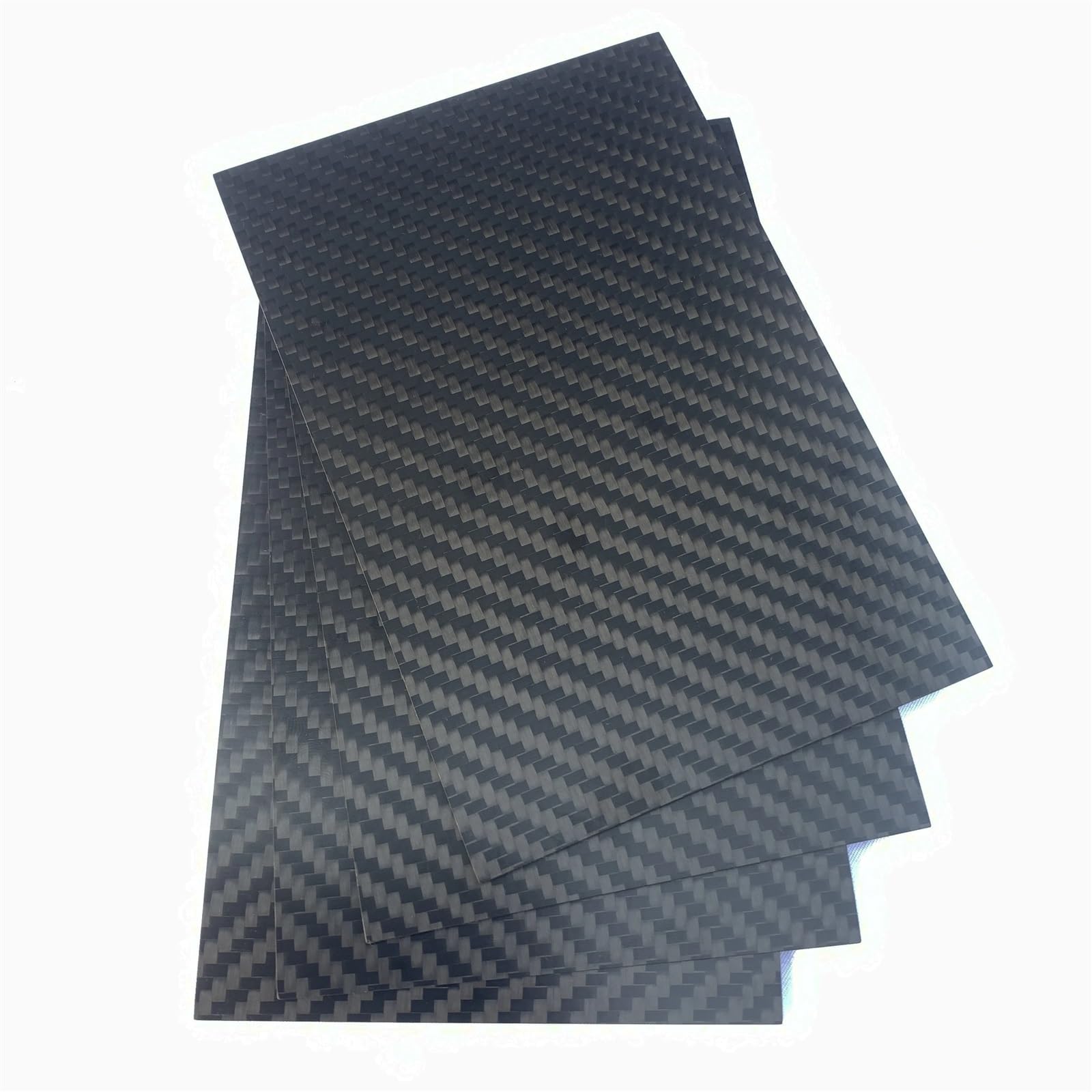 Arkusz z włókna węglowego, Arkusz z włókna węglowego o wymiarach 100 mm x 200 mm do samolotów i latawców RC(5mm)