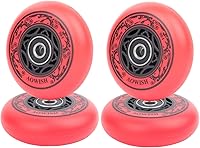 Vista 3 de Inline Skate Wheels Outdoor Asphalt Formula Aggressive Roller Blades Wheels 90a Roller Hockey Replacement Wheels with Bearings ABEC-9 and Floating
