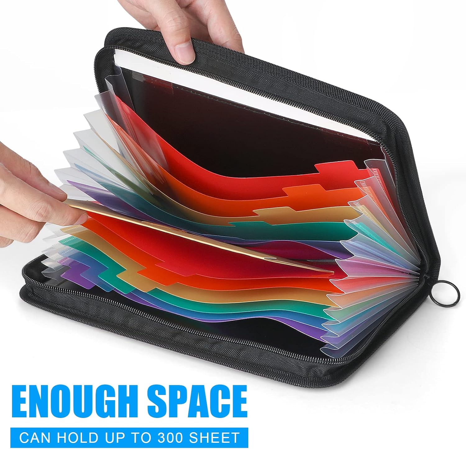 ThinkTex 13 Pocket Expanding Accordian File Folder Document Organizer