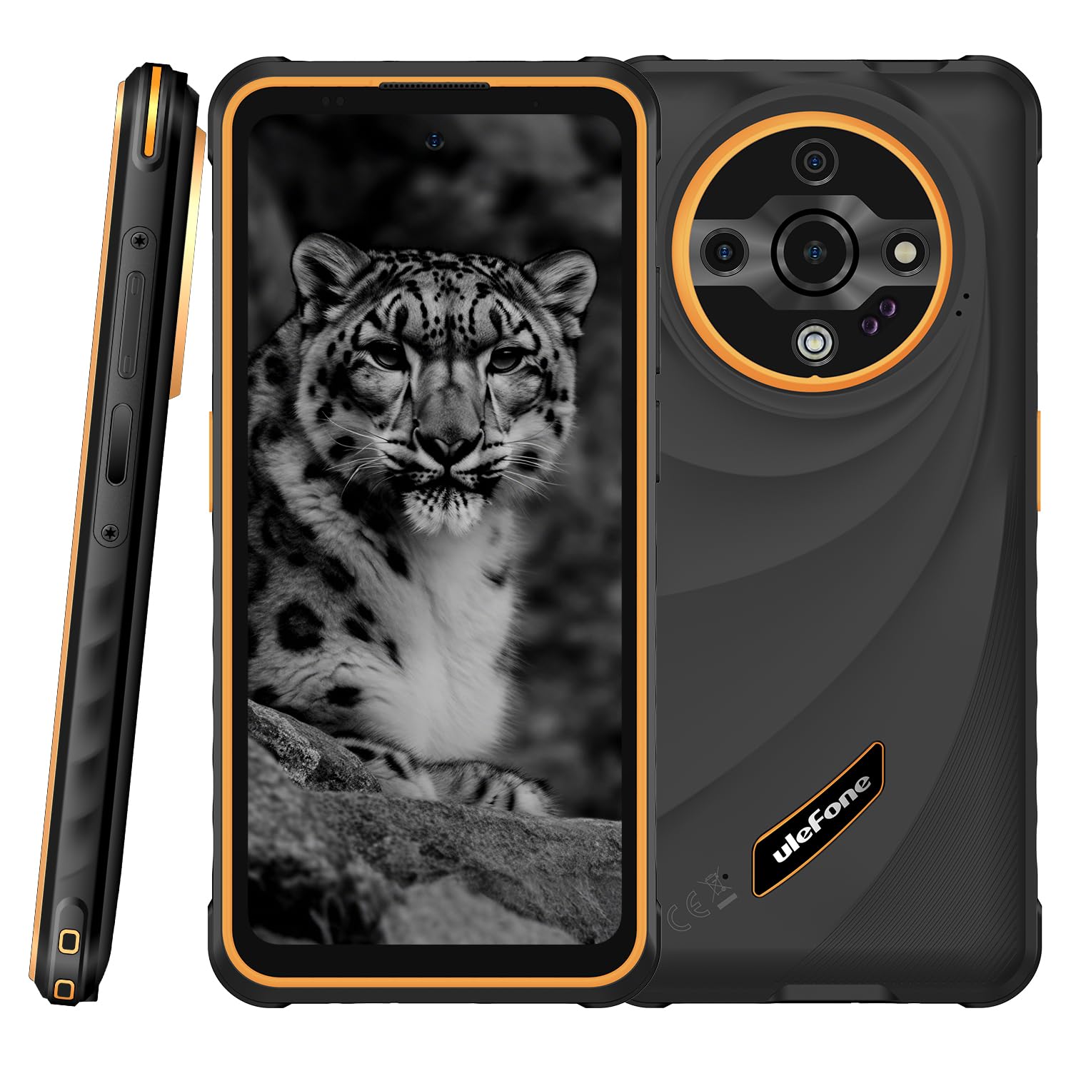 Smartphone Rugerizado Ulefone Armor X31 6GB/ 128GB/ 6.56"/ Negro y Naranja