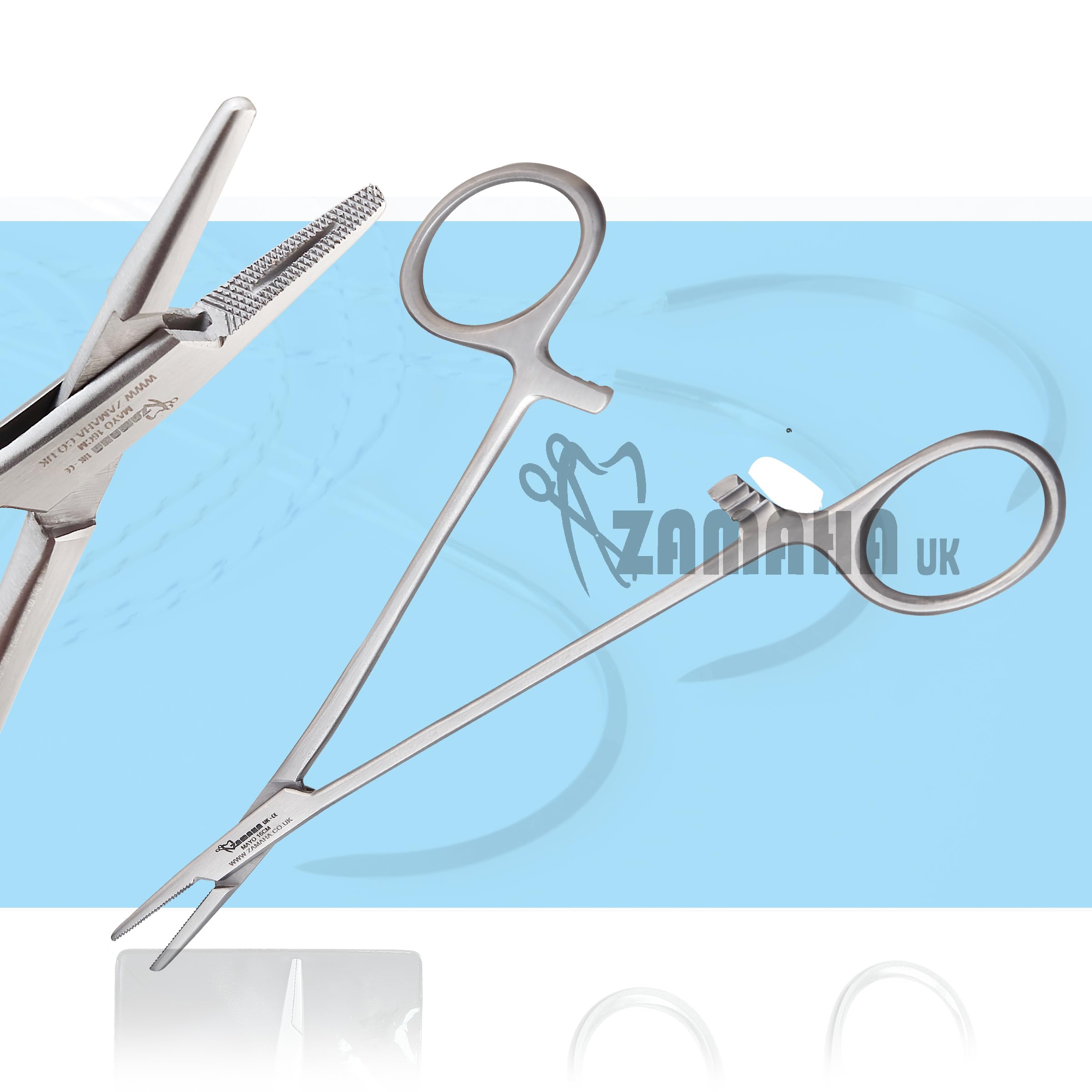 MY AR Store Stud Ball Locking Pliers 16cm Crilewood Forceps Stud Ball Earrings Pliers Body Piercing Plier High Grade Stainless Steel - Image 4