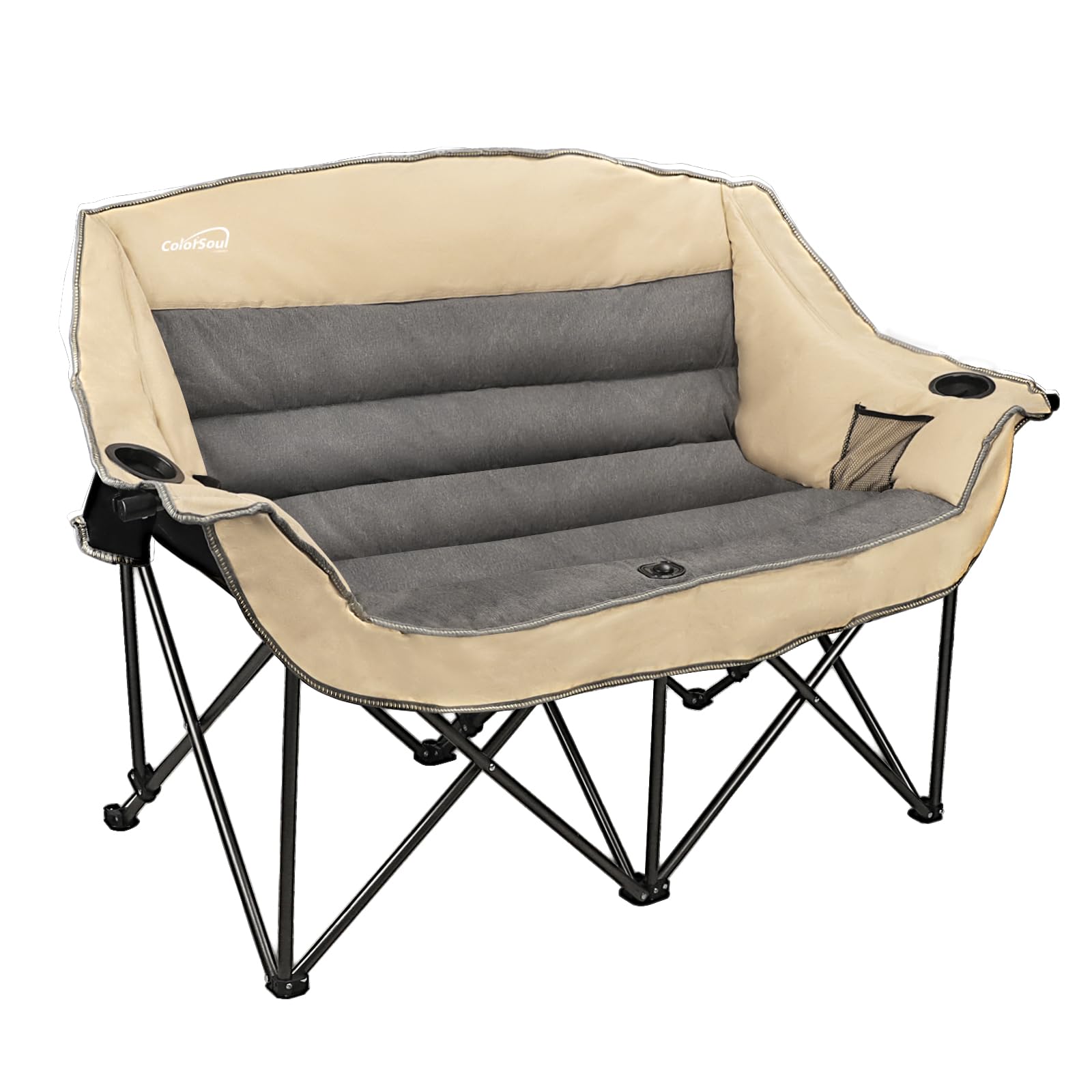 OMABETA Chaise pliante d'extérieur en tissu Oxford, confortable