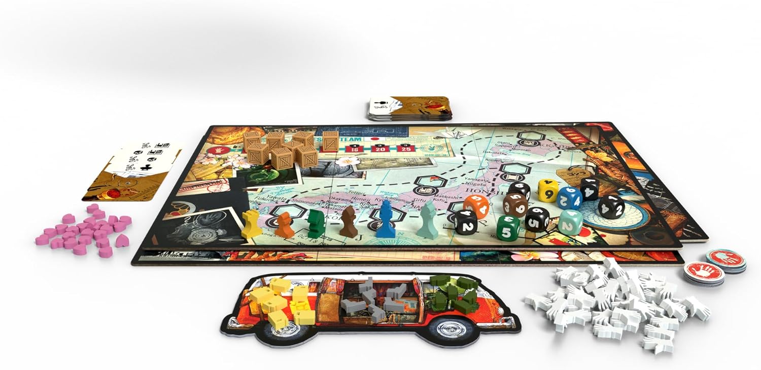 The A.R.T. Project | Cooperative Strategy Board Game | Card Drafting, Zone of Control Game | Coop and Solo Play for Adults and Teens | Ages 12+ | 1-6 Players | 45 Minute Play Time