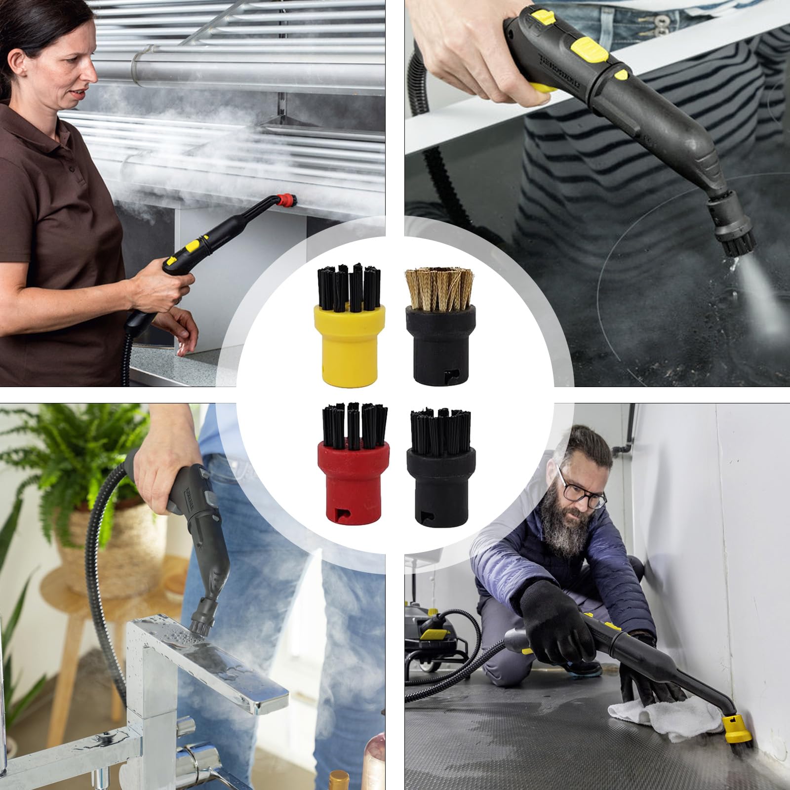 Buse Vapeur Karcher Dxyue Buse Vapeur Et Brosses Pour Nettoyeur Karcher  SC1-SC7