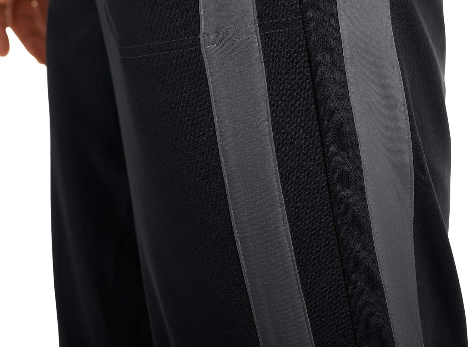 MAGNIVIT Men's Lightweight Athletic Pants Mesh Sweatpants Open Bottom with Pockets at  Men’s Clothing store