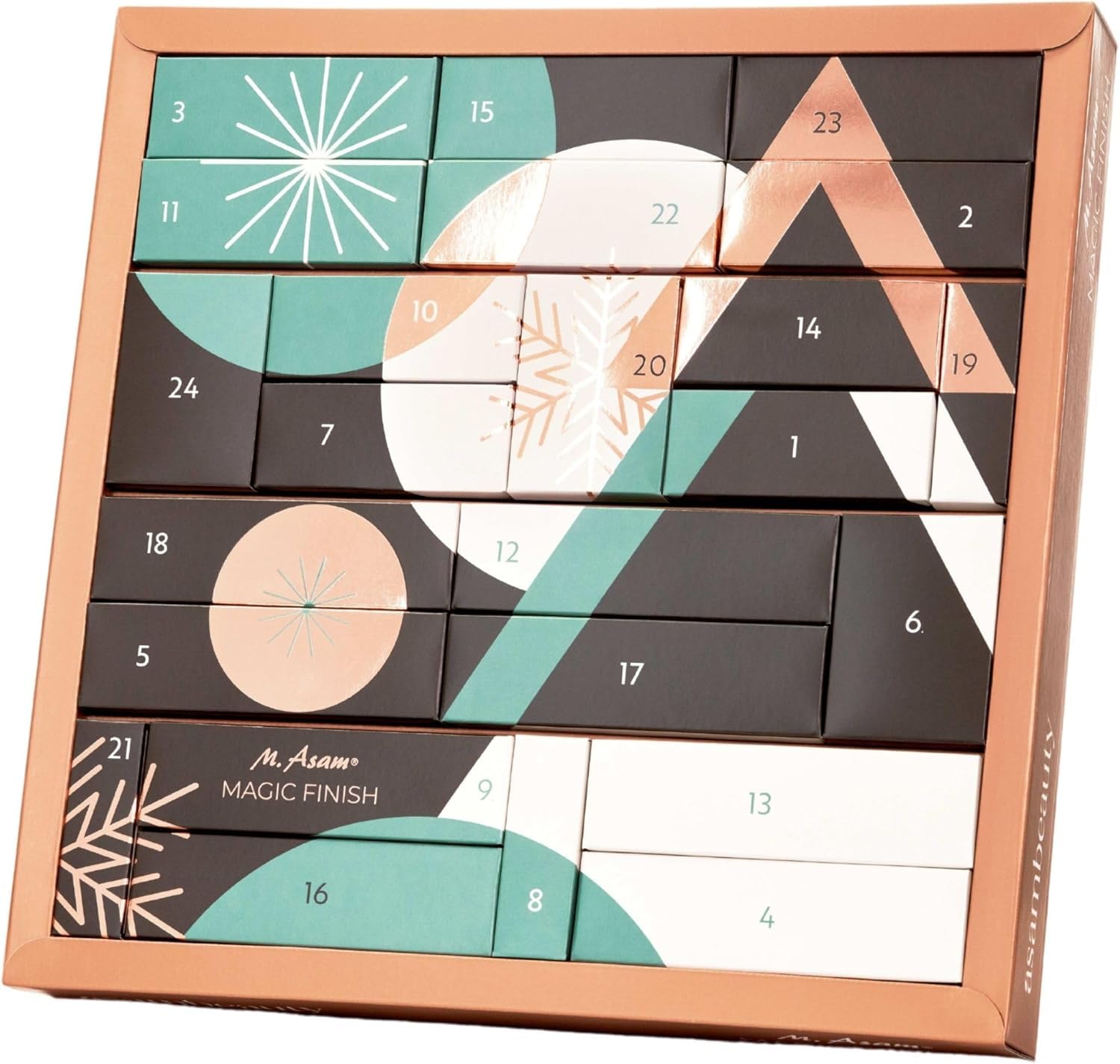 ASAM Adventskalender 2025 Frau - Advent Calendar - Beauty - Kosmetik - MakeUp - Limitiert, Advent Kalender für Frauen und Mädchen