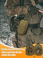 Vista 3 de Fire Starter Survival Tool, Fire Starter Kit Includes Magnesium Rod, Steel Striker, 2 Pcs Wick Hemp Rope and Multifunctional Outdoor Bag, Fire