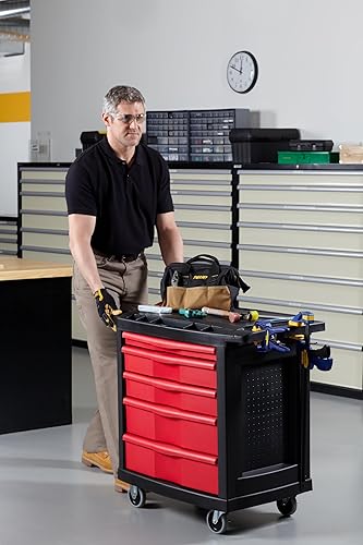 Miniatura 7 de Rubbermaid 773488Centro de trabajo móvil con 5 cajones