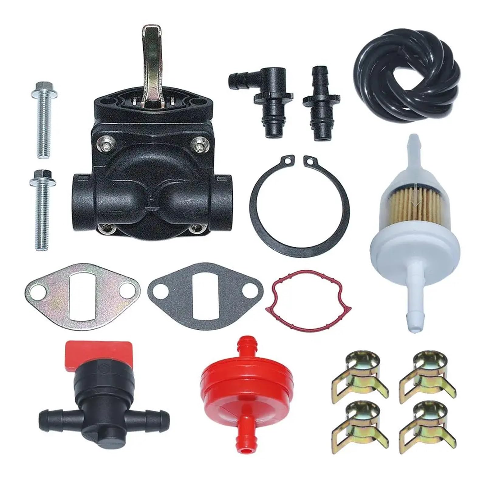 accessori per tosaerba 1255902-S Pompa carburante con kit morsetto linea filtro carburante for K-hler 1255901-S 1239303 1255901 12 393 03 CH CV 11-16 Hp Motore