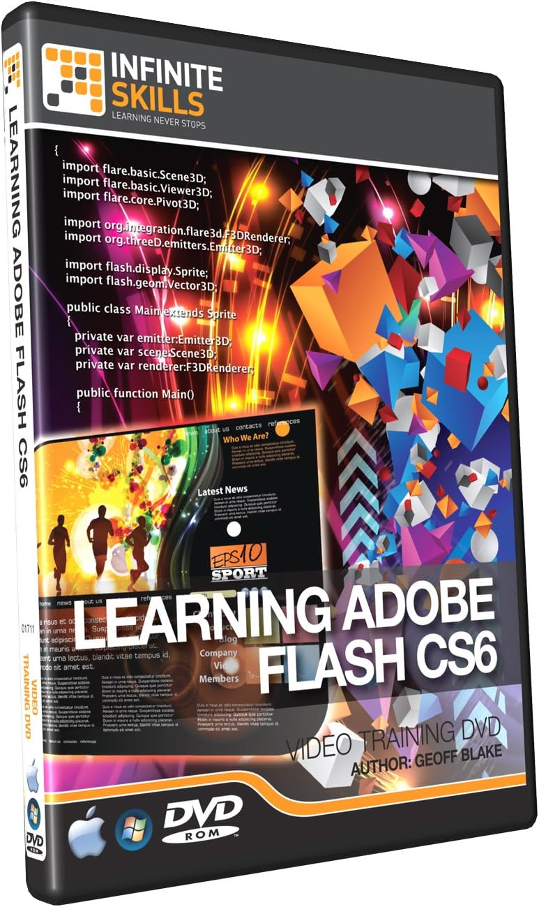 Learning Adobe Flash CS6 - Training DVD - Tutorial Video
