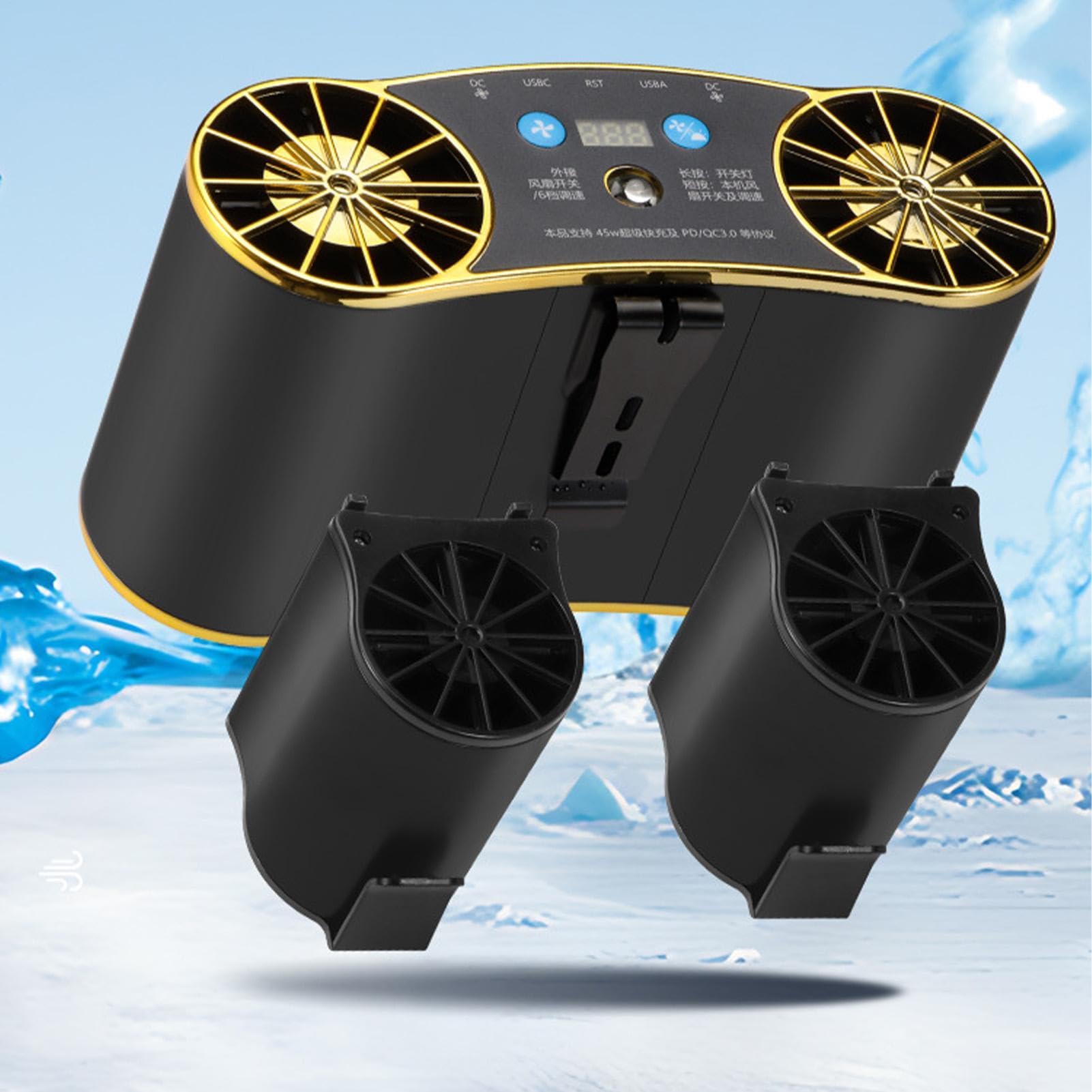 Dispositivo de refrigeración de ventilador de correa recargable por USB