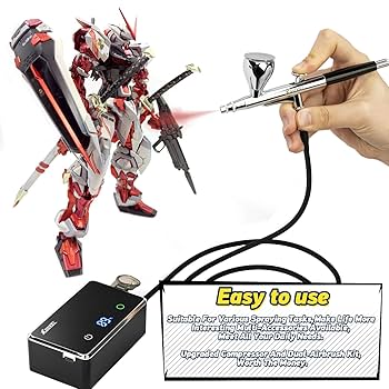 エア ブラシ セット ミニコンプレッサー ダブルアクション エアーブラシ エア ブラシ セット ミニコンプレッサー ダブルアクション