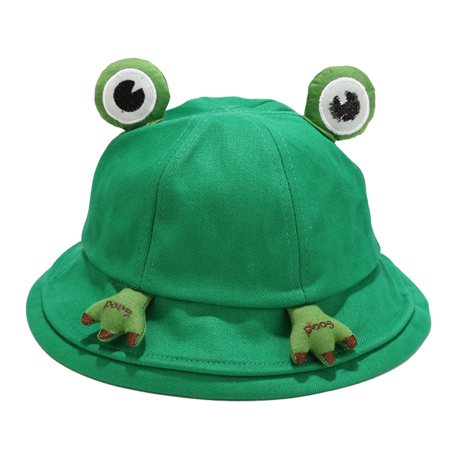 QWUVEDS Sombrero de verano para niños y niños, sombrero de algodón divertido, sombrero de sol, cubo ancho, cubo cubo, sombreros sombrero de pescador niño 10 años