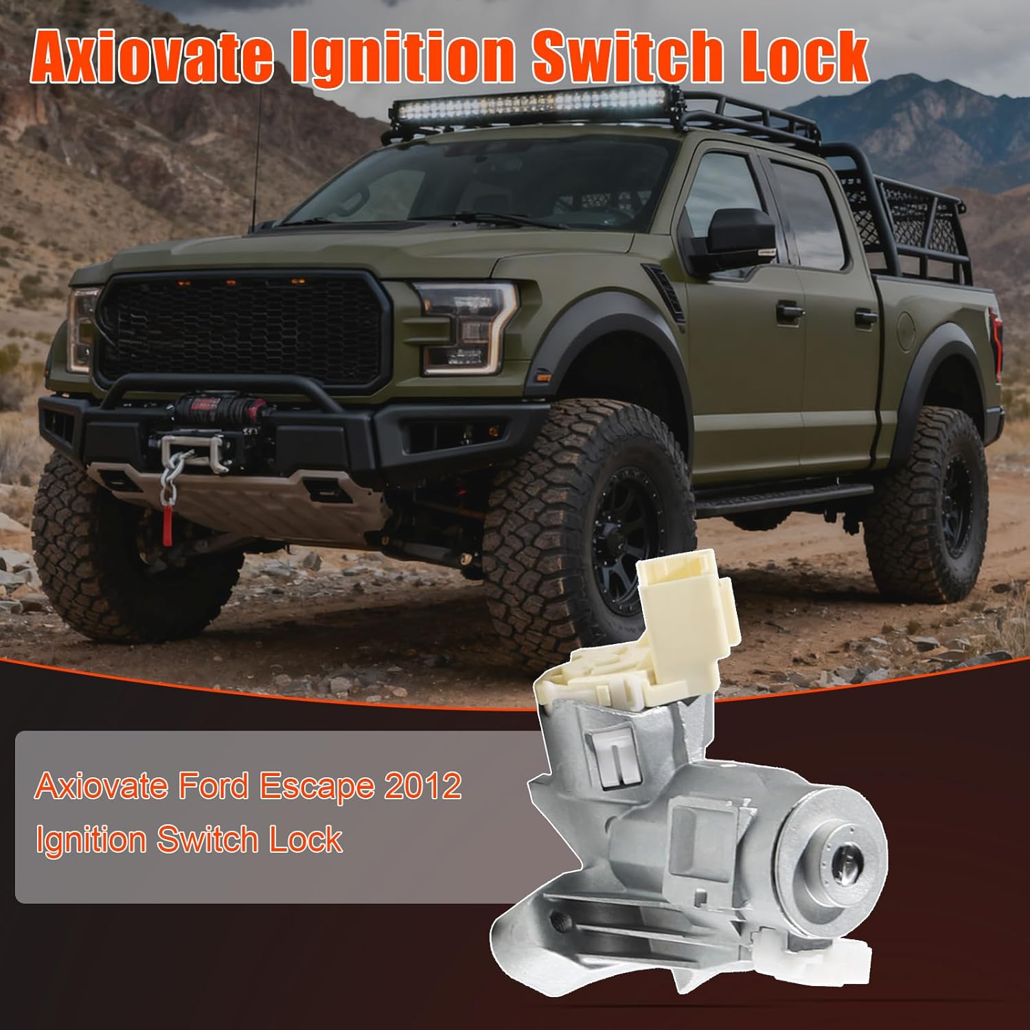 Ignition Switch Lock Cylinder Assembly for Toyota Camry Yaris Tacoma 2005-2015 - Replaces# 45020-22-16 450202216