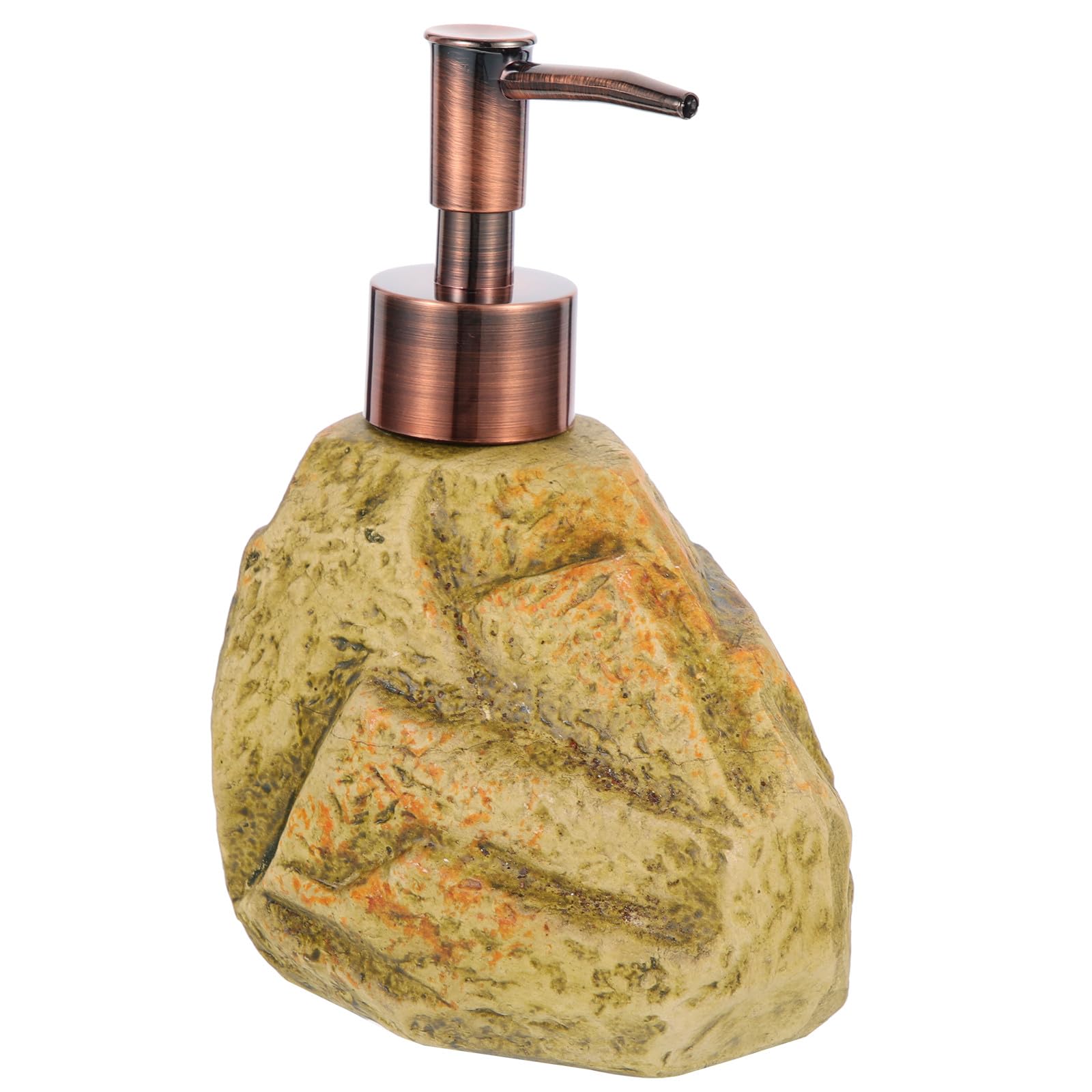 Dispenser a Pompa in Ceramica 310ml Effetto Pietra, Stile Retrò