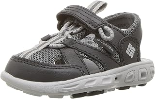 Columbia Unisex-Baby TECHSUN Wave Sport Sandal, Shark, Grey Ice, 5 Regular US Toddler