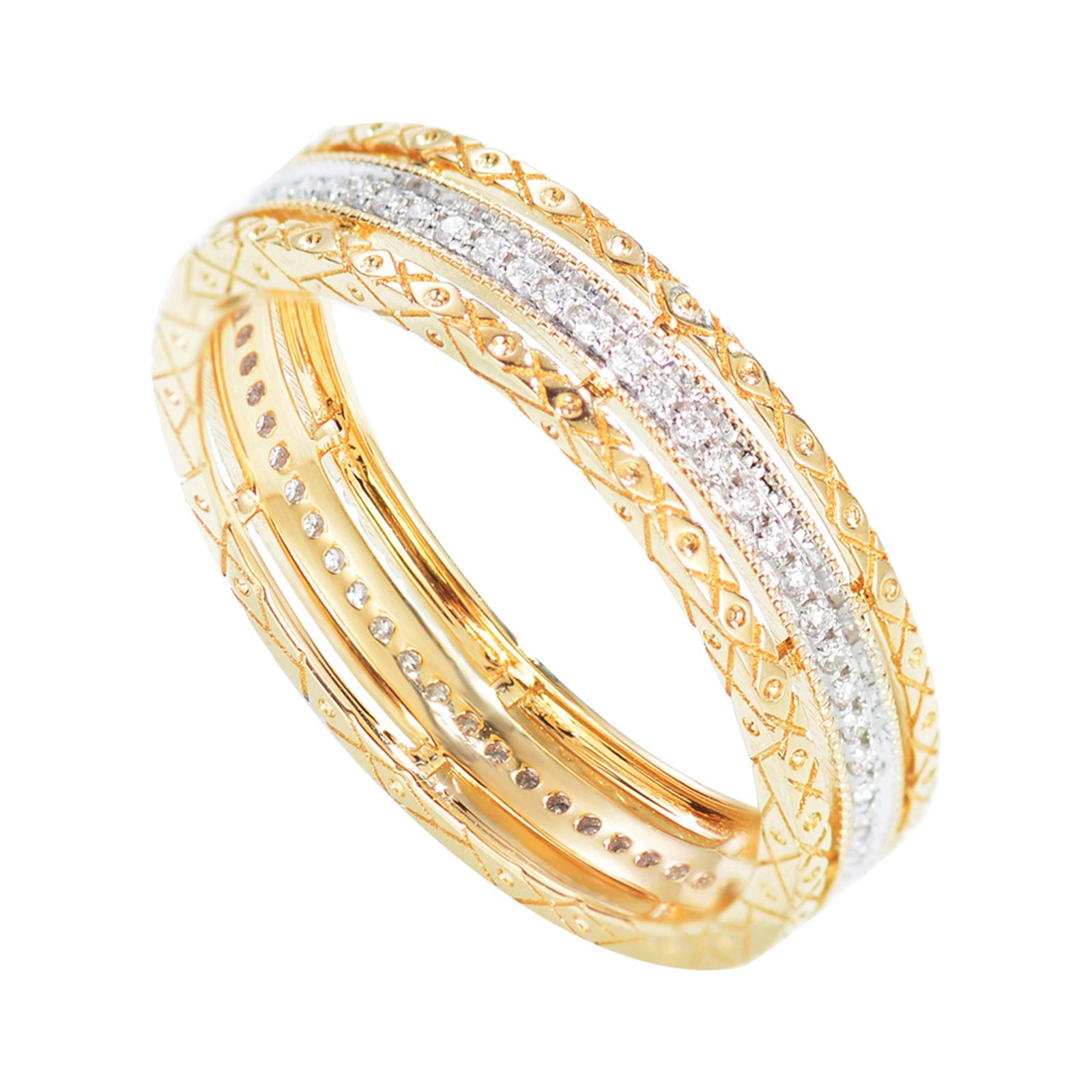 Beydodo Pierścionek zaręczynowy 18 K 750 ze szmaragdowym / szafirem / rubin damski złoty pierścionek ślubny e 18 karatów (750) żółte złoto, 49 cm (15,6 cala), colore: biały, cod. TLLWGZ4989
