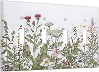 Vista 151 de Placa de pared doble basculante de mármol azul, cubierta decorativa de interruptor de luz de 2 cuadras, moderna acuarela degradada, arte de tinta