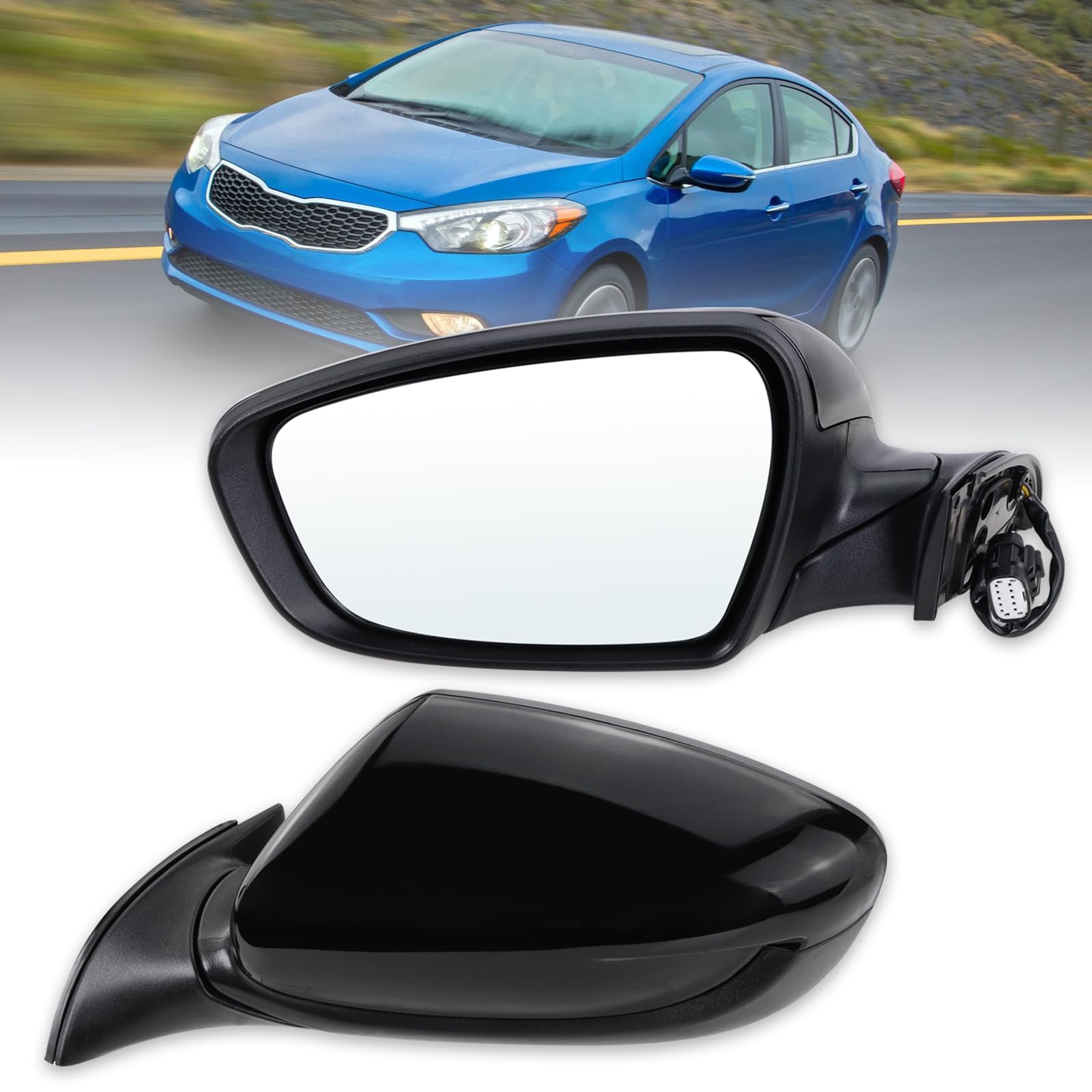 Amazon.com: Left Driver side Mirror Compatible with 2014 2015 2016